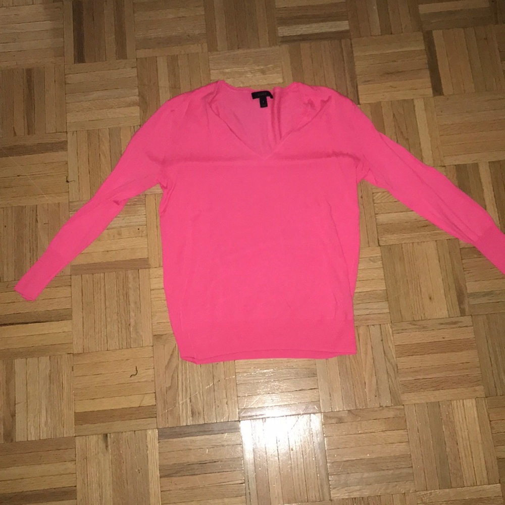 Pink cashmere blend sweater